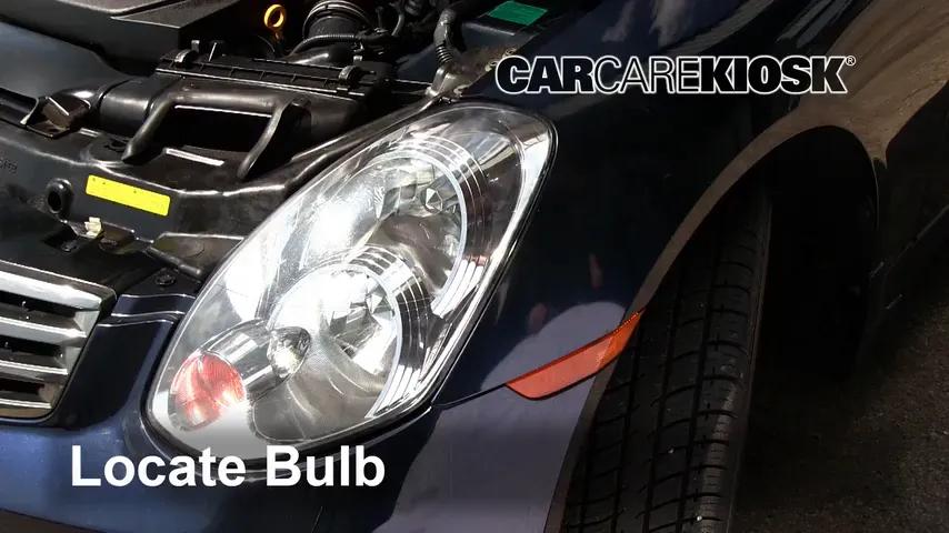 2006 Infiniti G35 X 3.5L V6 Lights Headlight (replace bulb)